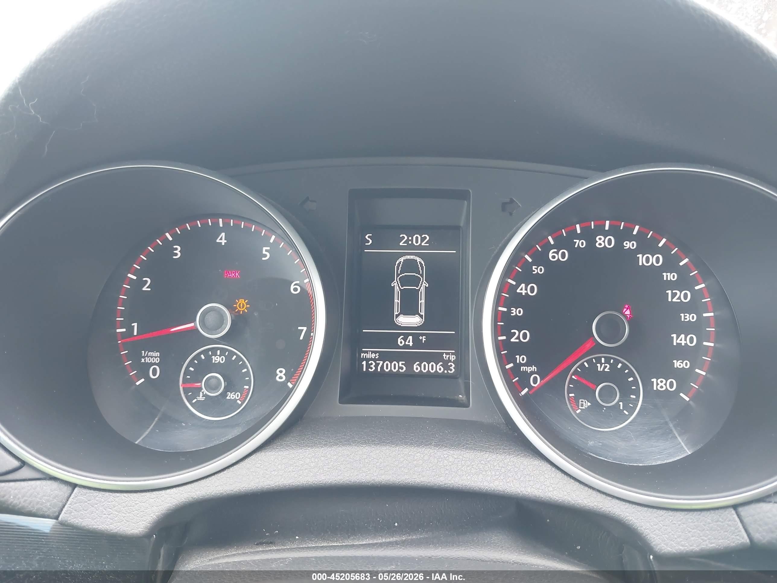 2012 Volkswagen Gti 4-door Gray vin: WVWGD7AJ0CW006935