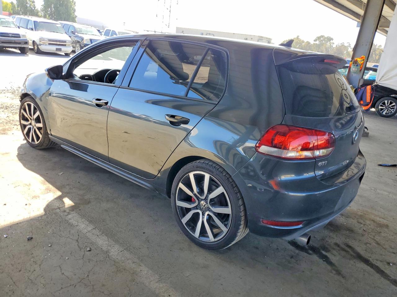 2012 Volkswagen Gti Black vin: WVWGD7AJ1CW077769