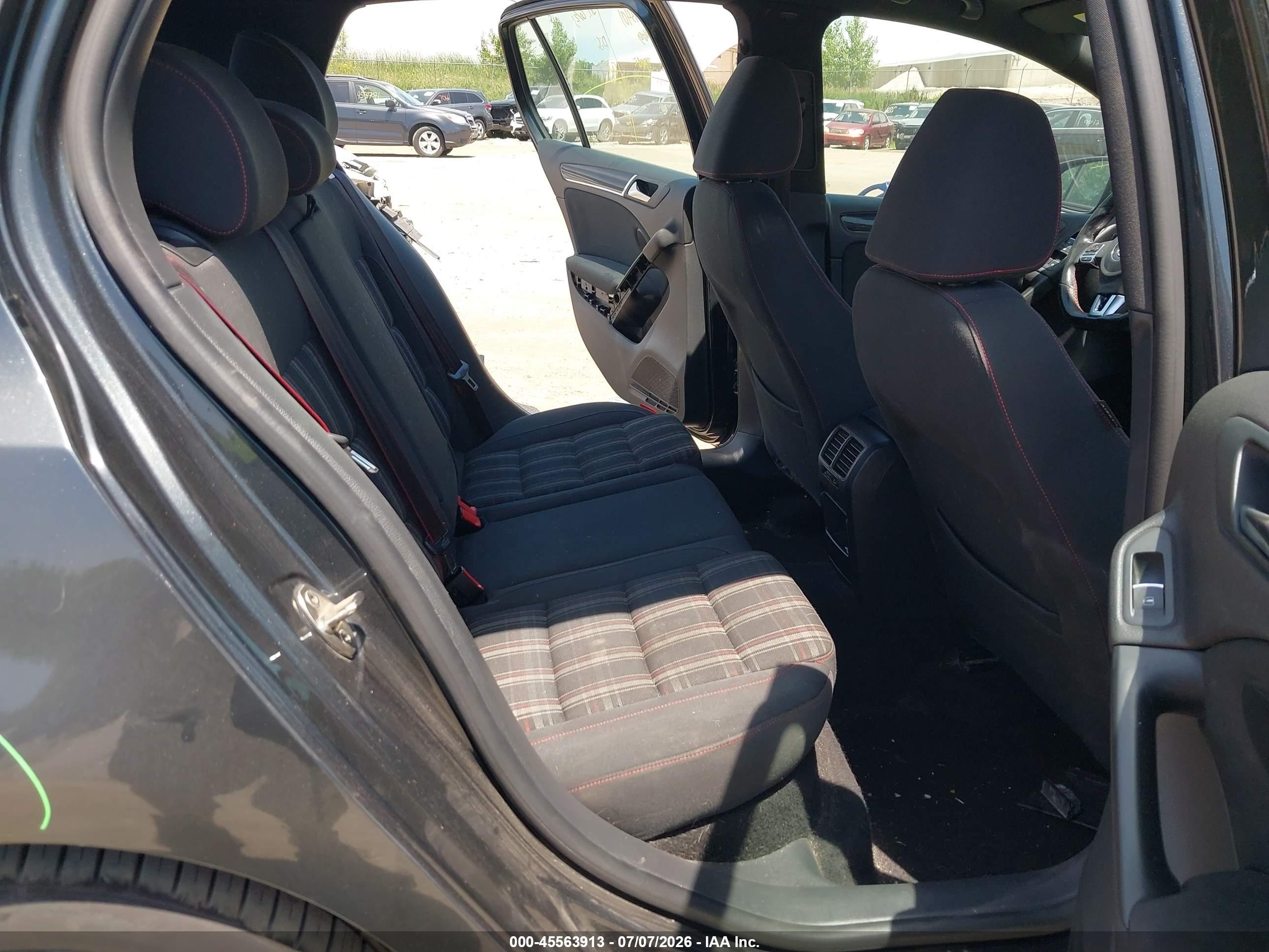 2014 Volkswagen Gti Wolfsburg Edition Gray vin: WVWGD7AJ1EW000130