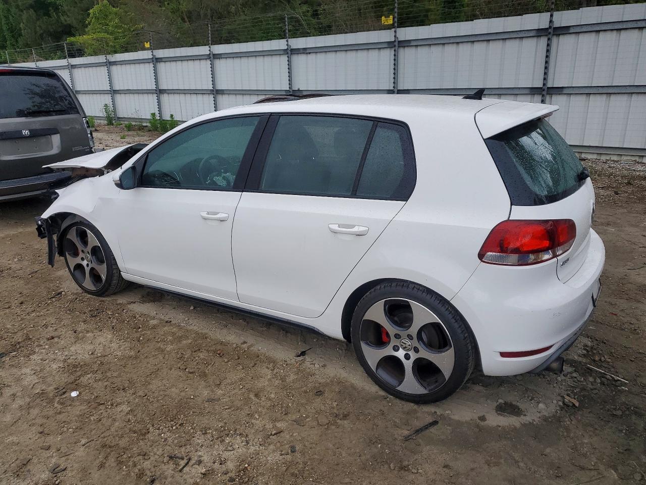 2011 Volkswagen Gti Белый vin: WVWGD7AJ2BW288994