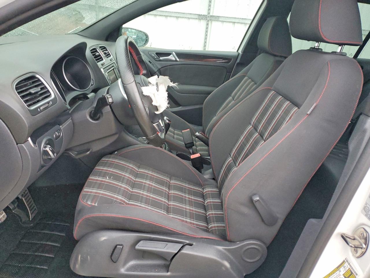 2011 Volkswagen Gti Белый vin: WVWGD7AJ2BW288994