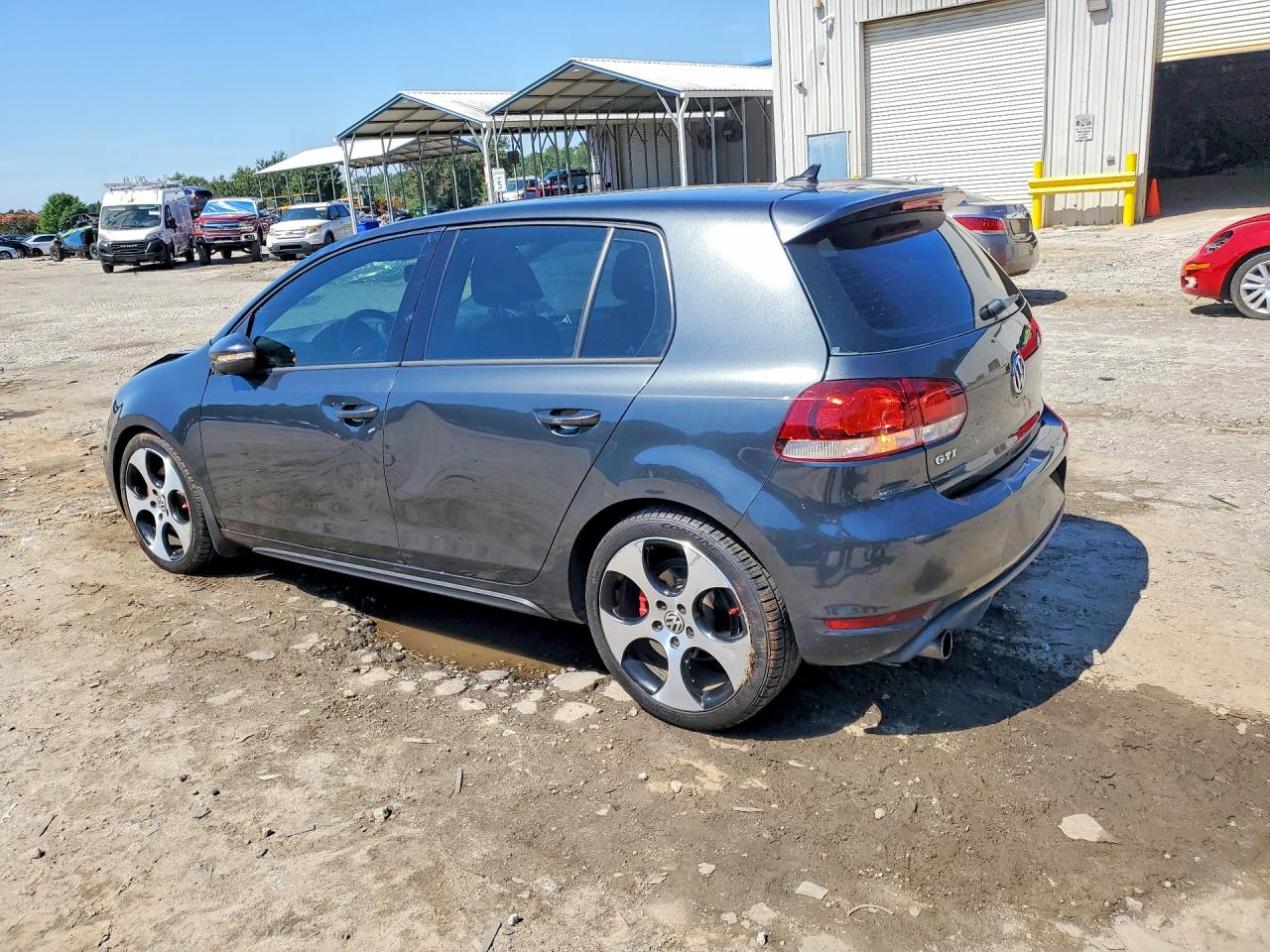 2012 Volkswagen Gti Gray vin: WVWGD7AJ2CW286826