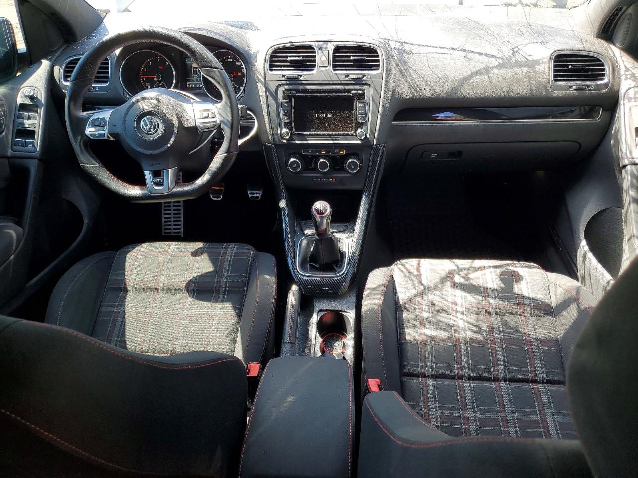 2012 Volkswagen Gti Gray vin: WVWGD7AJ2CW286826