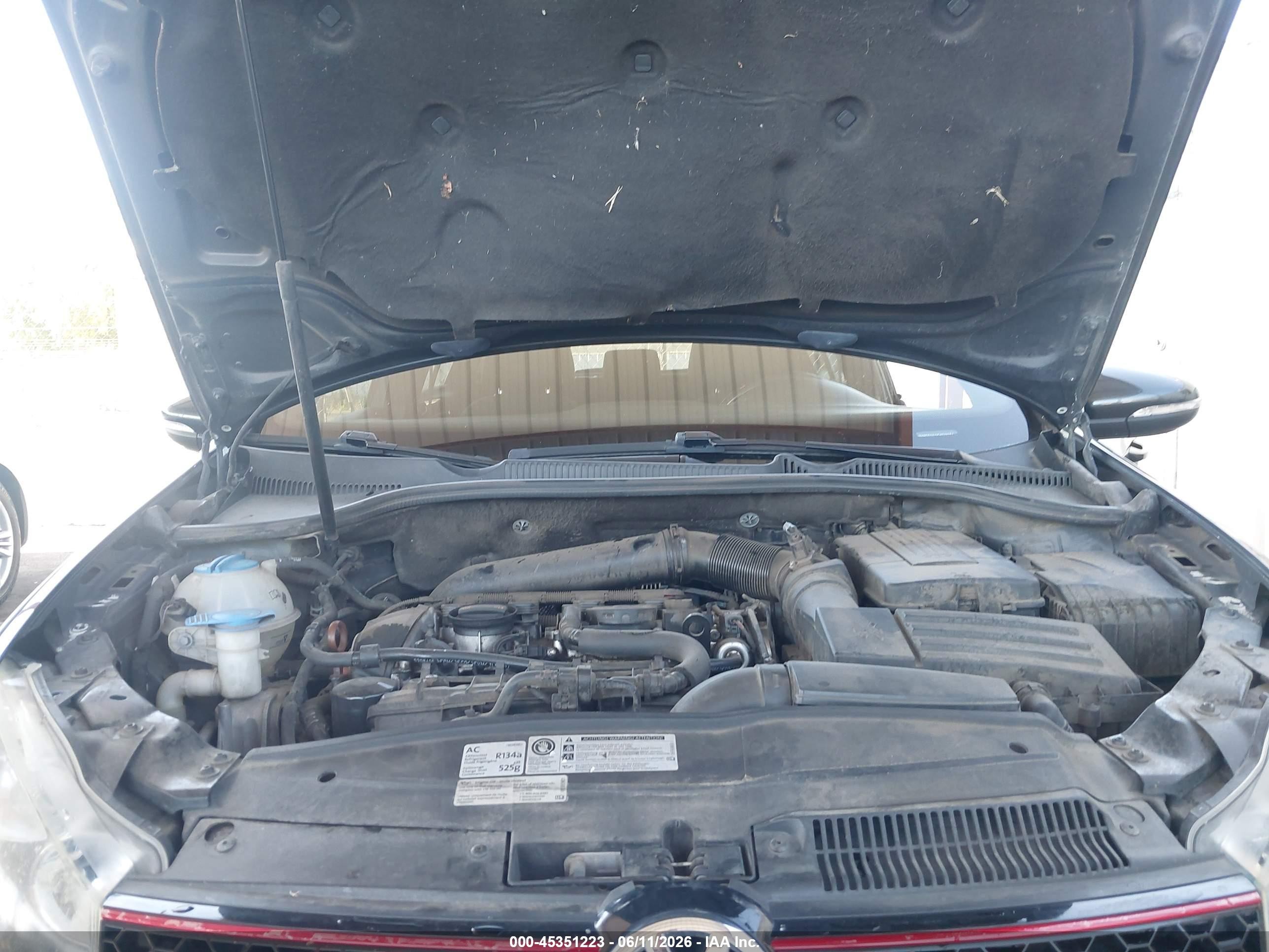 2012 Volkswagen Gti 4-door Gray vin: WVWGD7AJ3CW046054