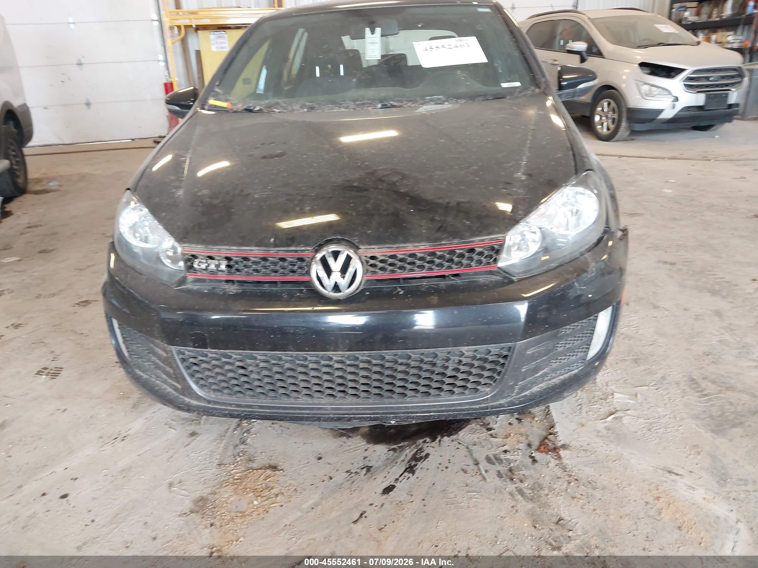 2013 Volkswagen Gti 4-door Black vin: WVWGD7AJ3DW126410