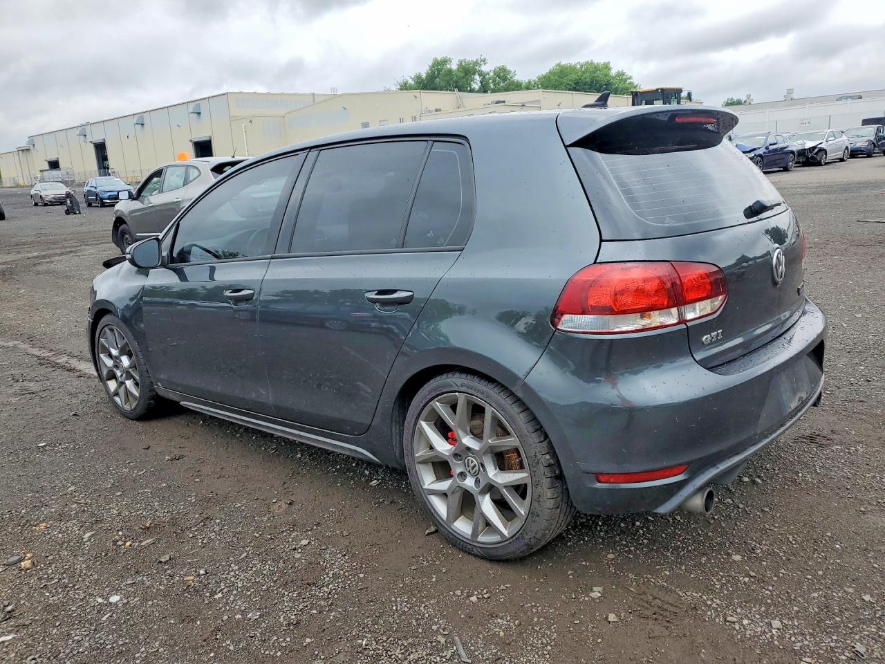 2014 Volkswagen Gti Gray vin: WVWGD7AJ3EW007029