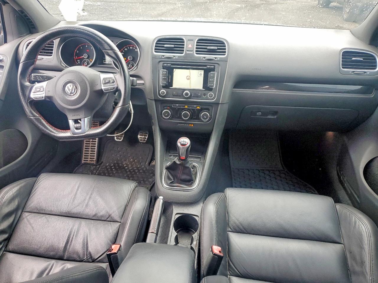 2014 Volkswagen Gti Gray vin: WVWGD7AJ3EW007029