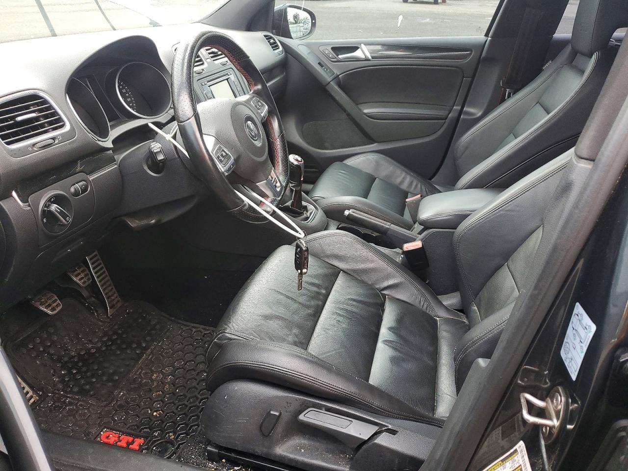 2014 Volkswagen Gti Gray vin: WVWGD7AJ3EW007029