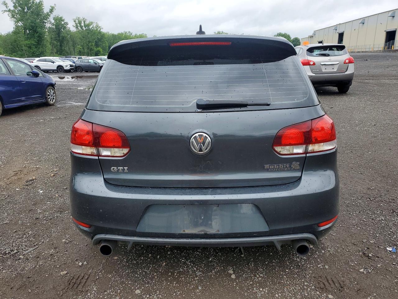 2014 Volkswagen Gti Gray vin: WVWGD7AJ3EW007029