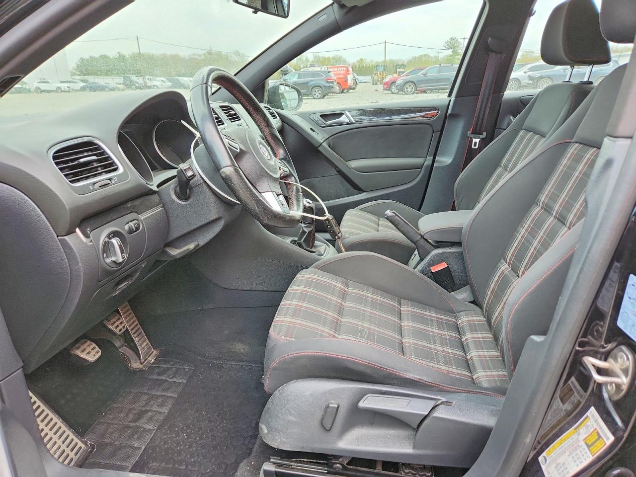 2014 Volkswagen Gti Black vin: WVWGD7AJ3EW007404