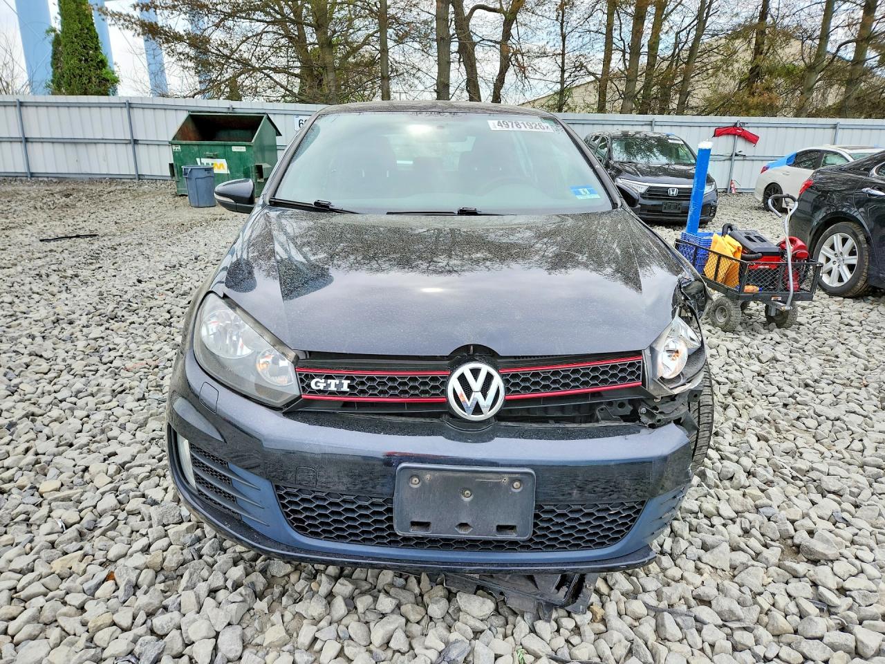 2014 Volkswagen Gti Black vin: WVWGD7AJ3EW007404