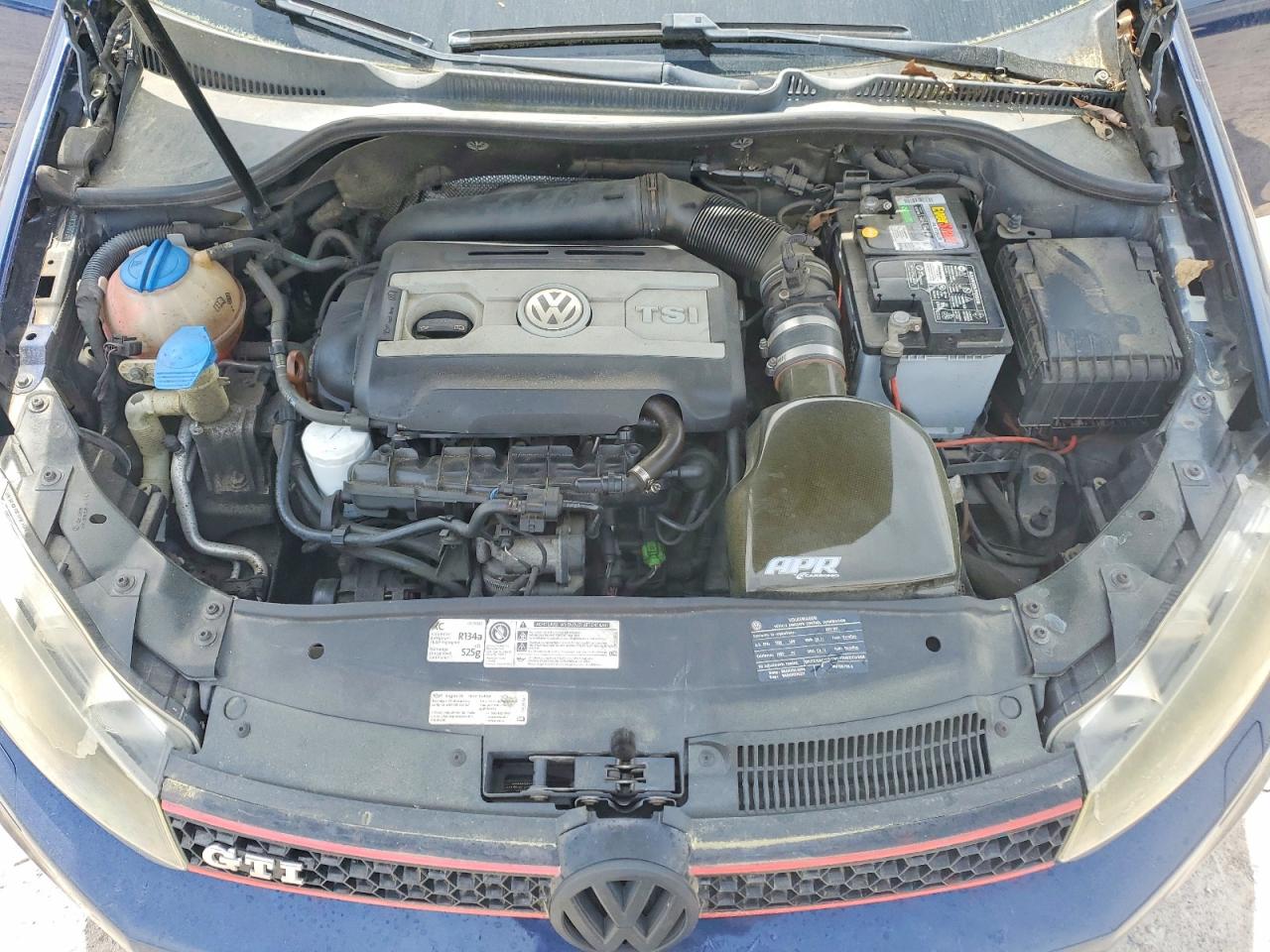 2011 Volkswagen Gti Синий vin: WVWGD7AJ4BW336026