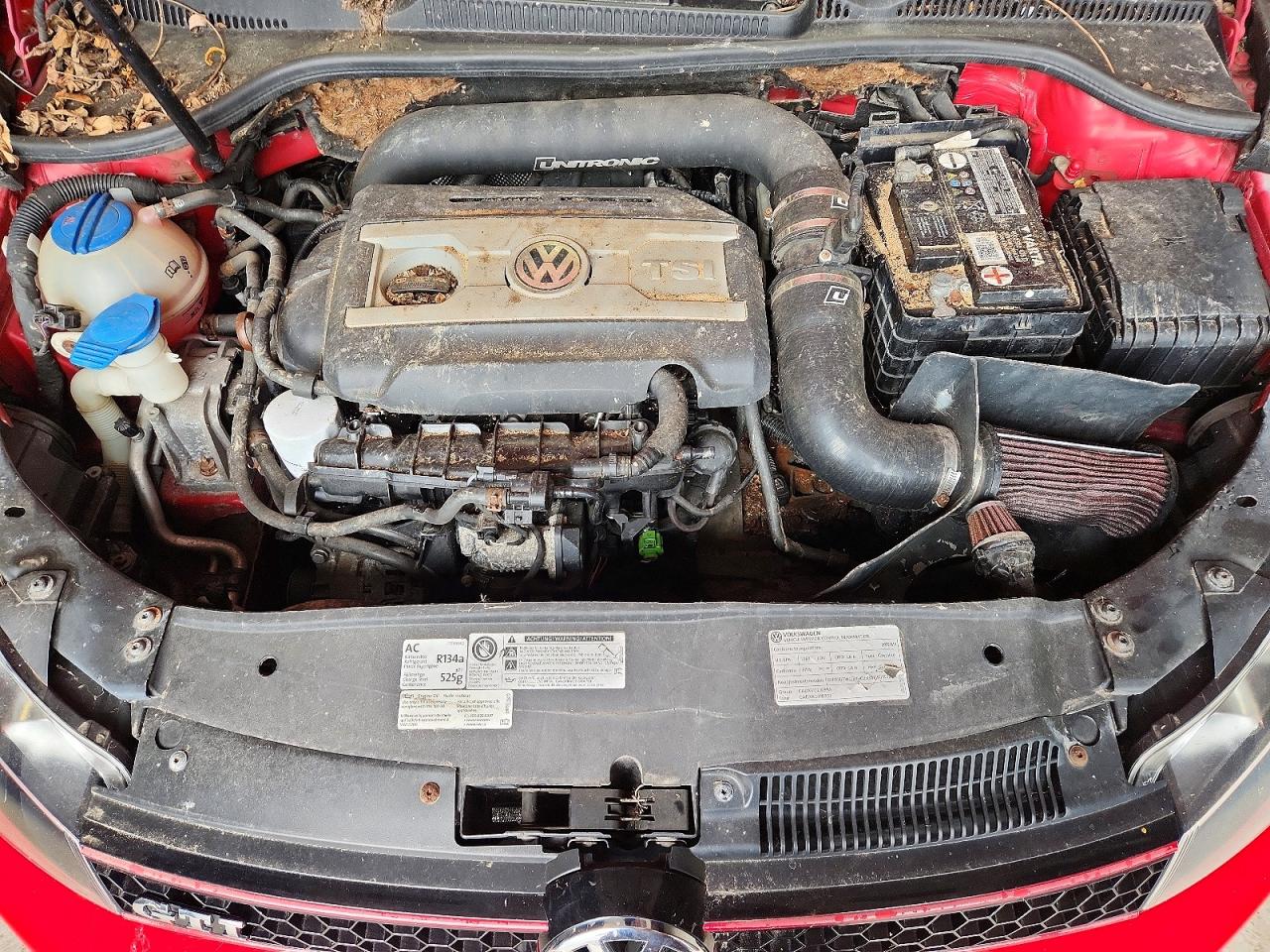 2012 Volkswagen Gti Red vin: WVWGD7AJ5CW241430