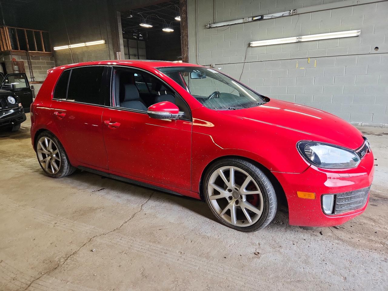 2012 Volkswagen Gti Red vin: WVWGD7AJ5CW241430