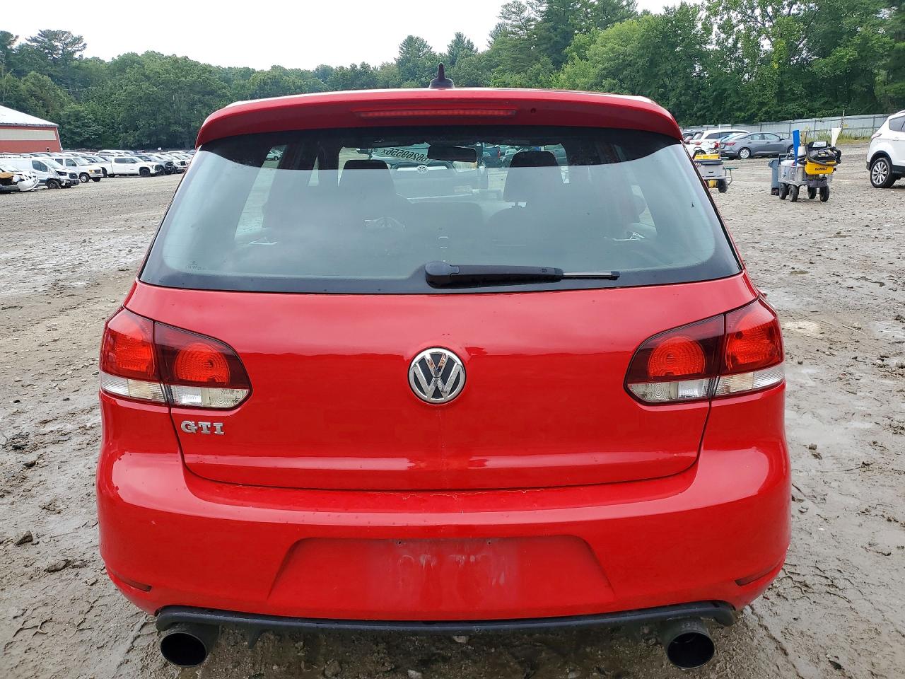 2013 Volkswagen Gti Red vin: WVWGD7AJ5DW123511