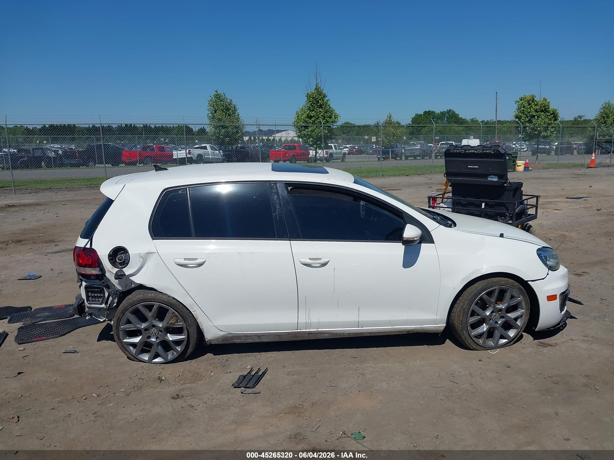 2013 Volkswagen Gti Drivers Edition Белый vin: WVWGD7AJ5DW137215