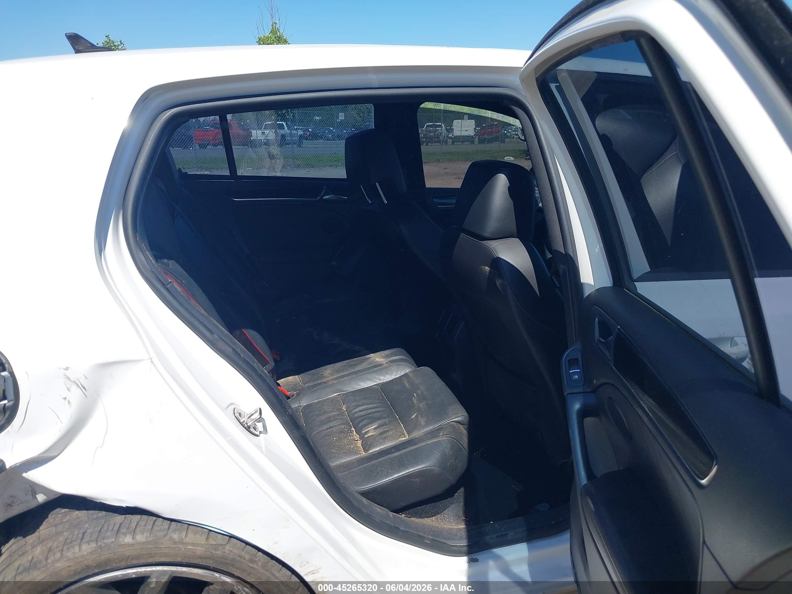 2013 Volkswagen Gti Drivers Edition Белый vin: WVWGD7AJ5DW137215