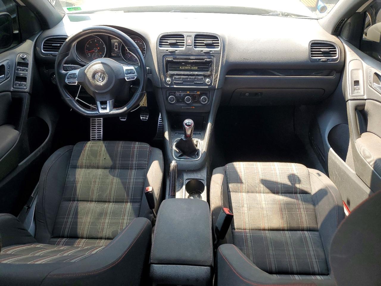 2014 Volkswagen Gti Base White vin: WVWGD7AJ5EW004195