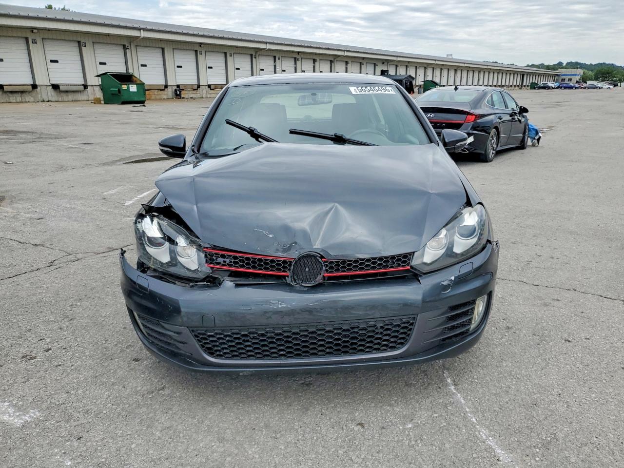 2014 Volkswagen Gti Gray vin: WVWGD7AJ5EW006528