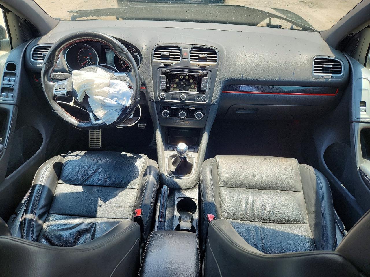 2014 Volkswagen Gti Gray vin: WVWGD7AJ5EW006528