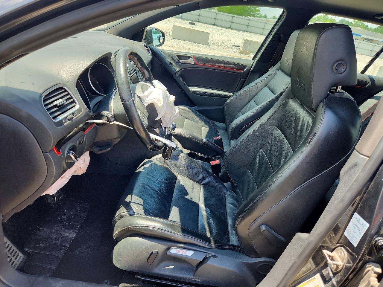 2014 Volkswagen Gti Gray vin: WVWGD7AJ5EW006528