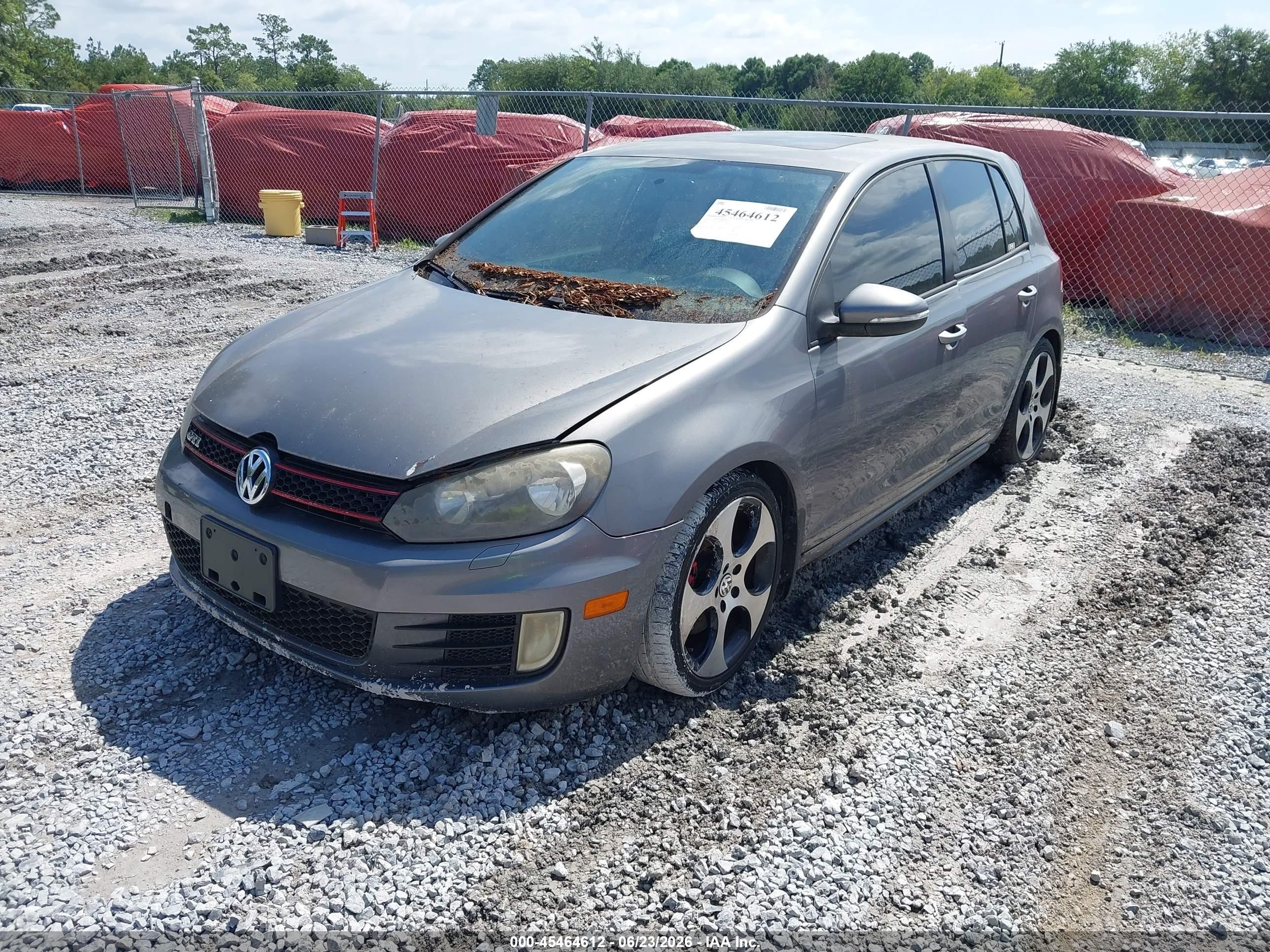 2011 Volkswagen Gti 4-door Gray vin: WVWGD7AJ6BW120341