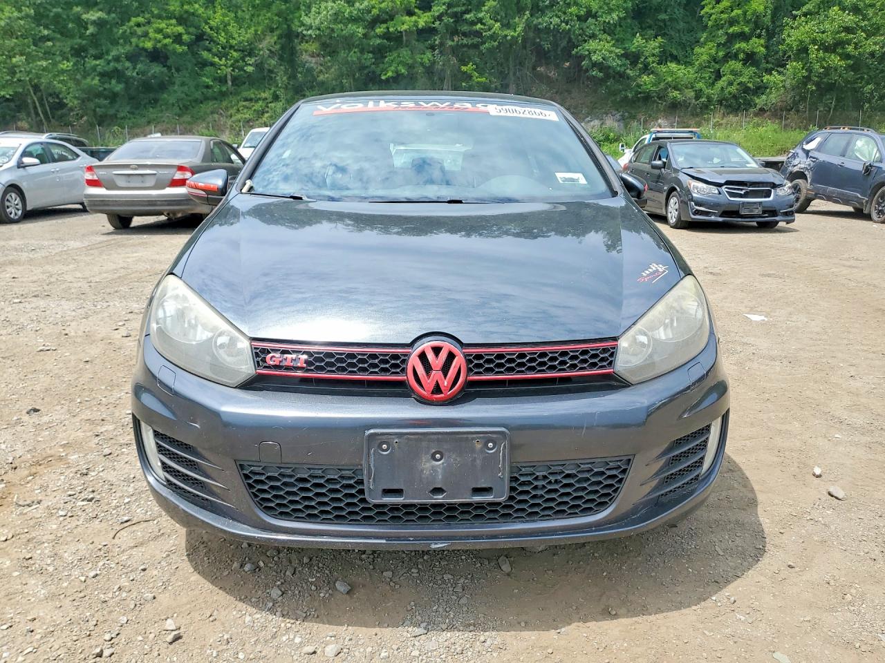 2012 Volkswagen Gti Black vin: WVWGD7AJ6CW079288