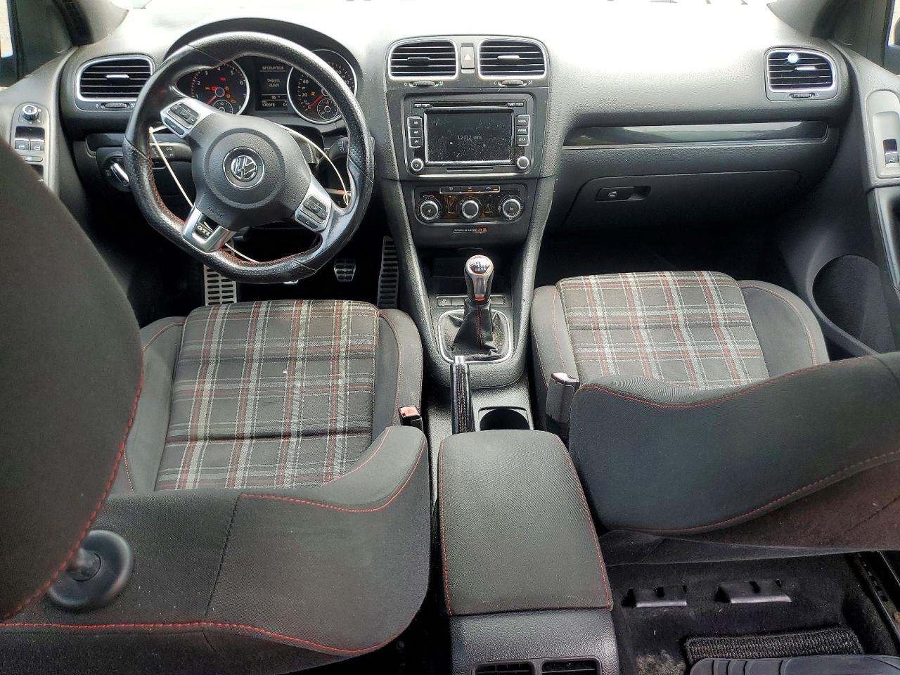 2012 Volkswagen Gti Black vin: WVWGD7AJ6CW079288