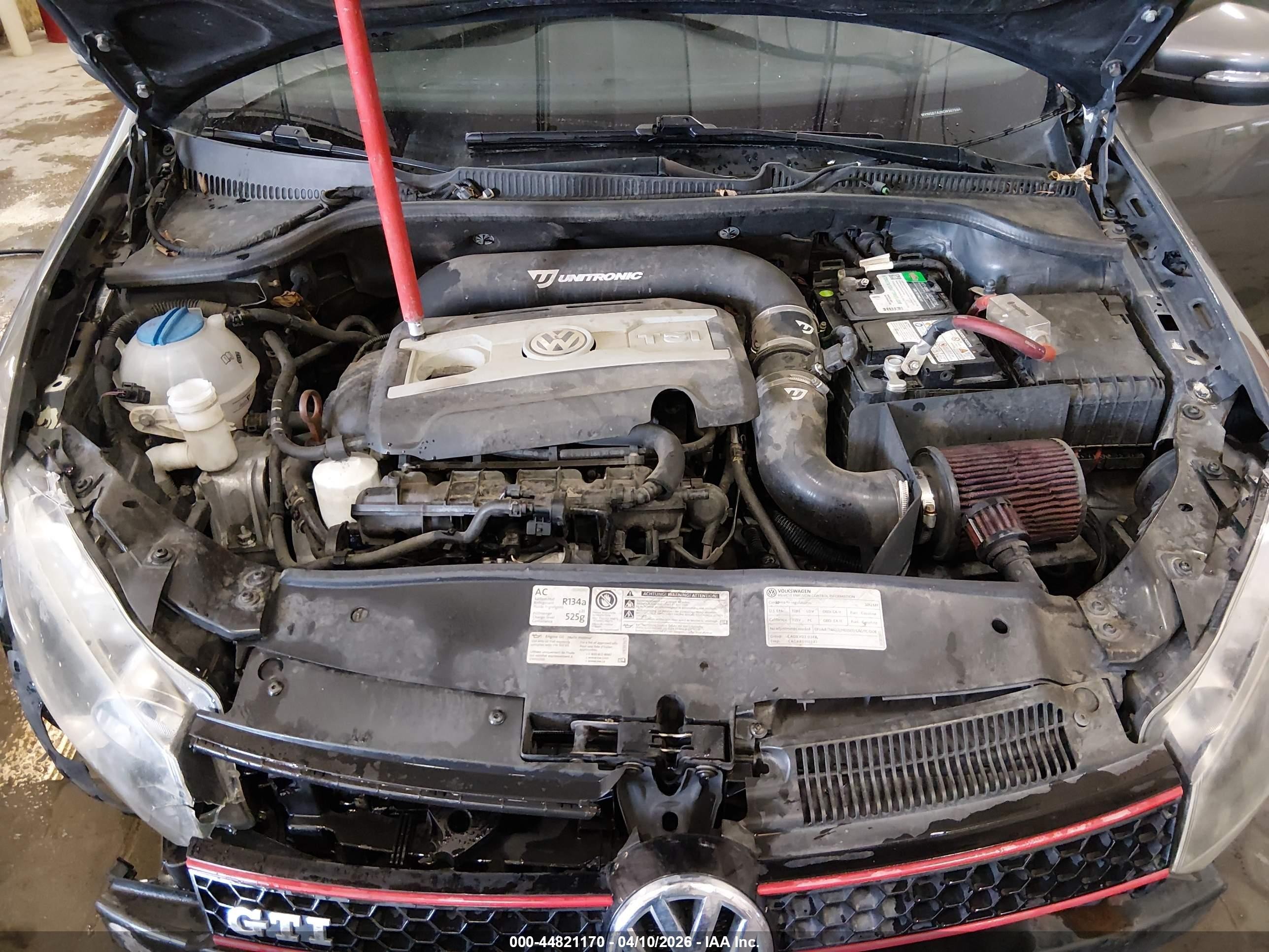 2012 Volkswagen Gti 4-door Gray vin: WVWGD7AJ6CW307564