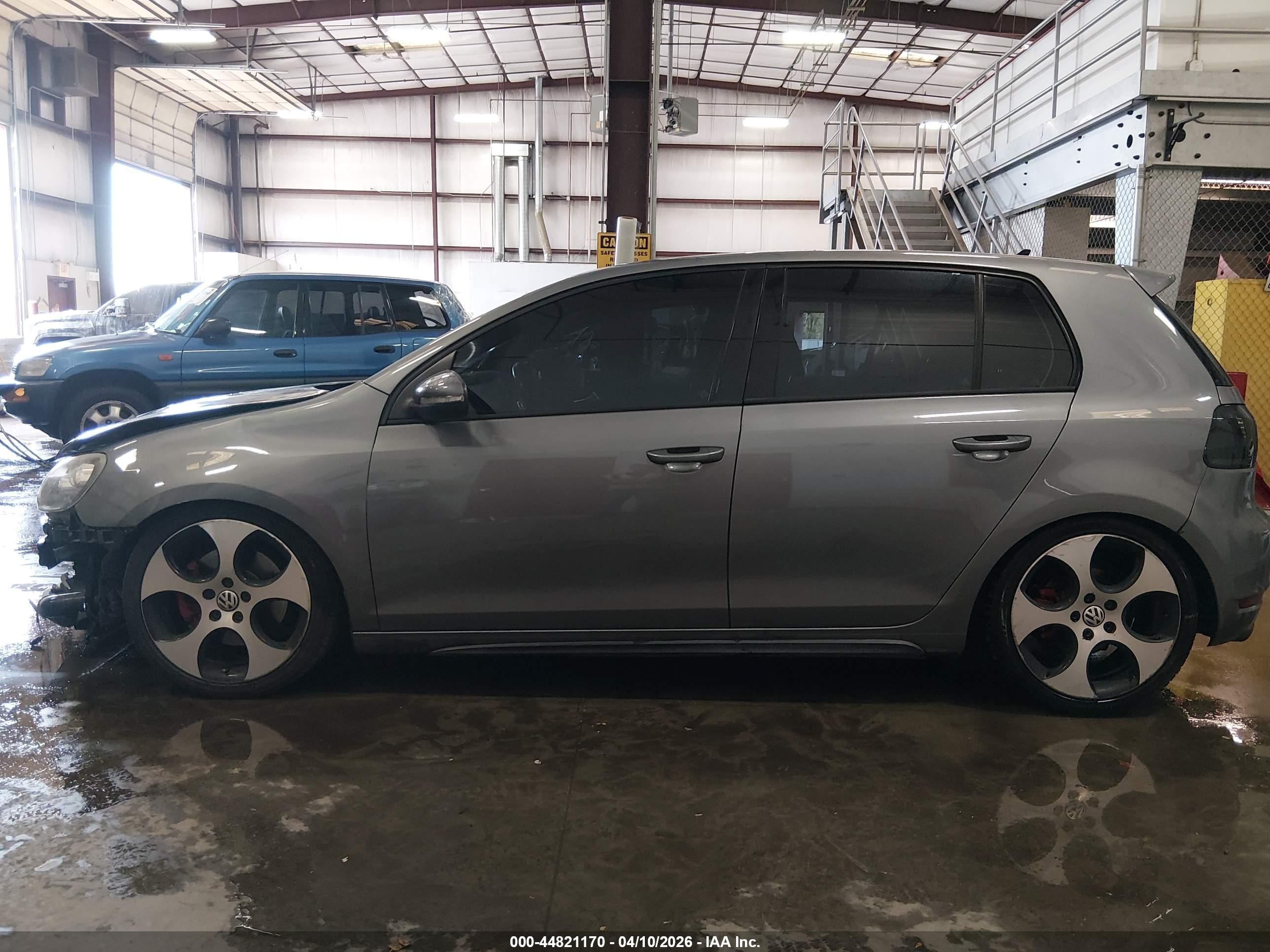 2012 Volkswagen Gti 4-door Gray vin: WVWGD7AJ6CW307564
