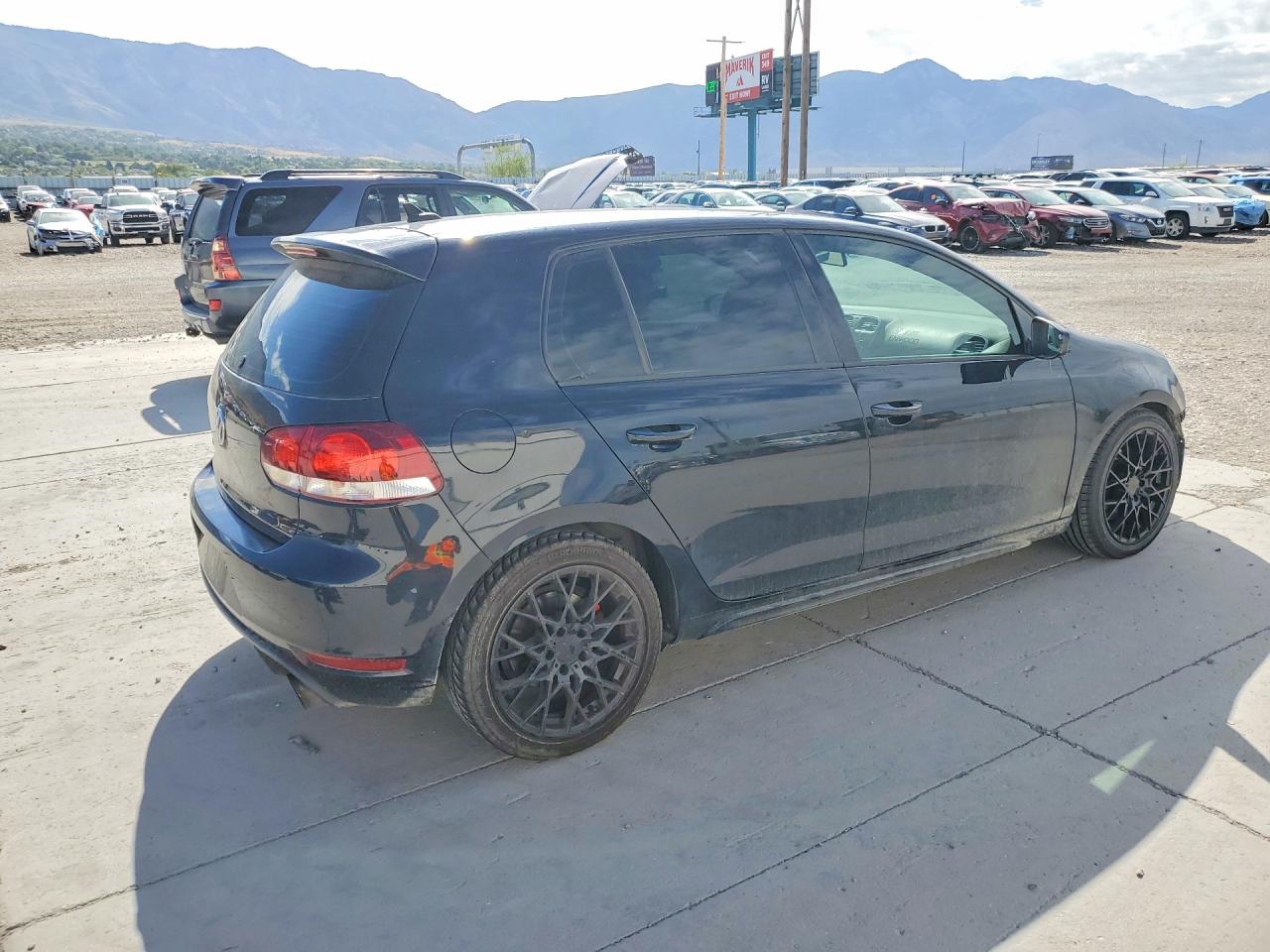 2013 Volkswagen Gti Black vin: WVWGD7AJ7DW141296