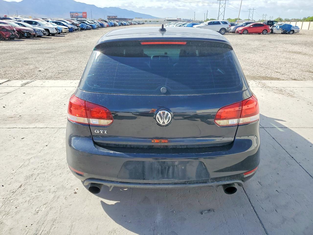2013 Volkswagen Gti Black vin: WVWGD7AJ7DW141296