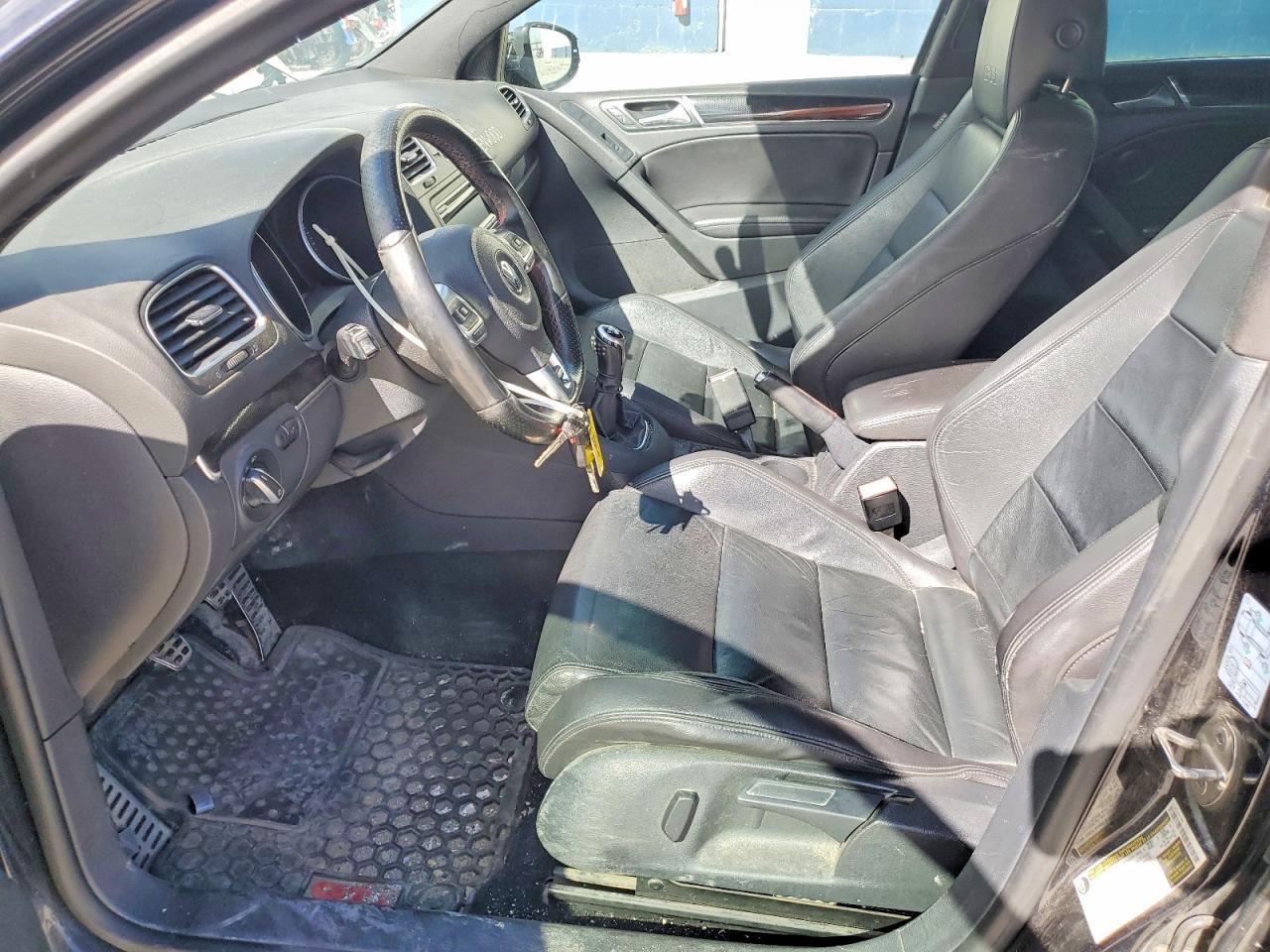 2013 Volkswagen Gti Black vin: WVWGD7AJ7DW141296