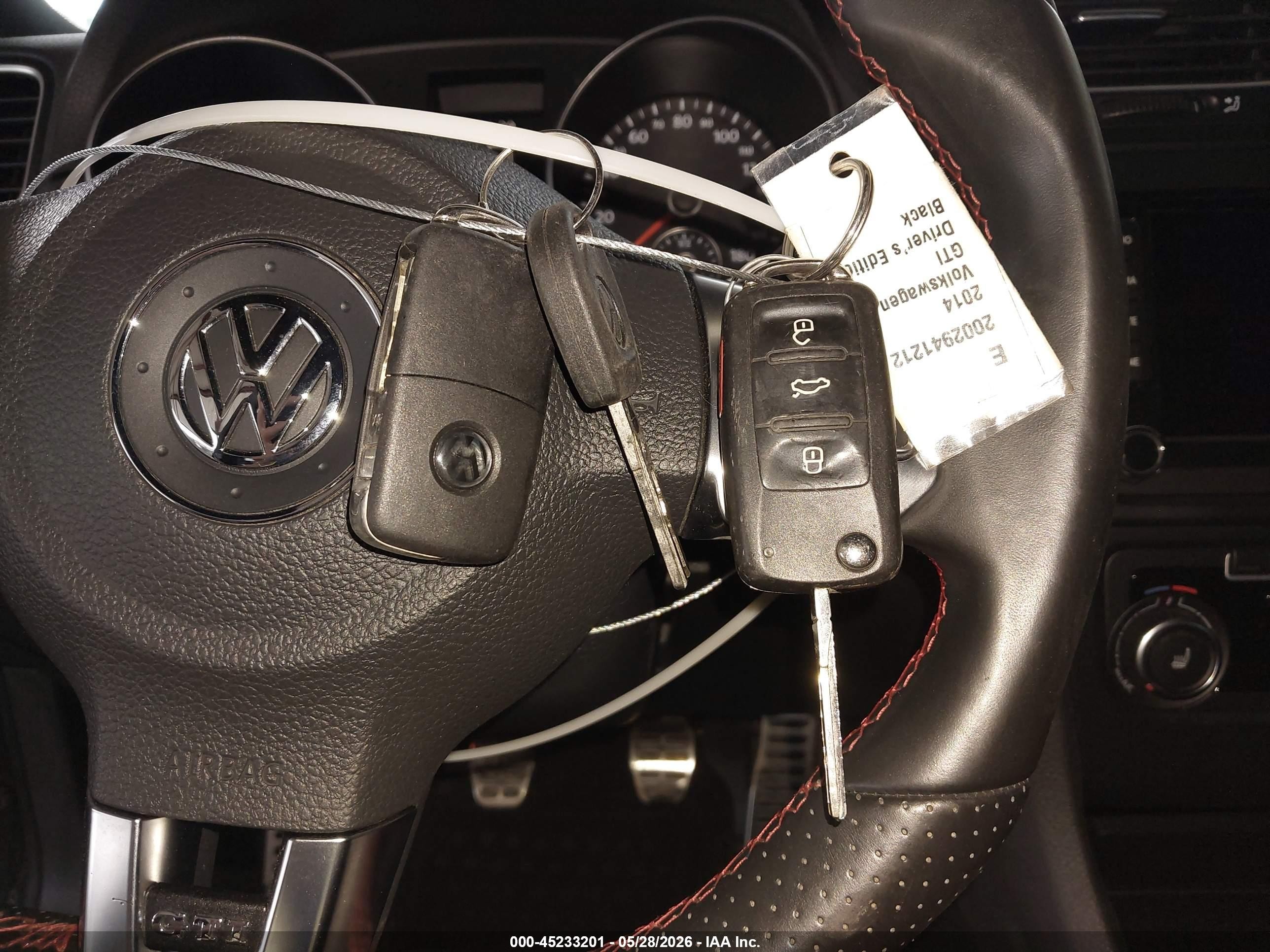 2014 Volkswagen Gti Driver's Edition Gray vin: WVWGD7AJ7EW010399