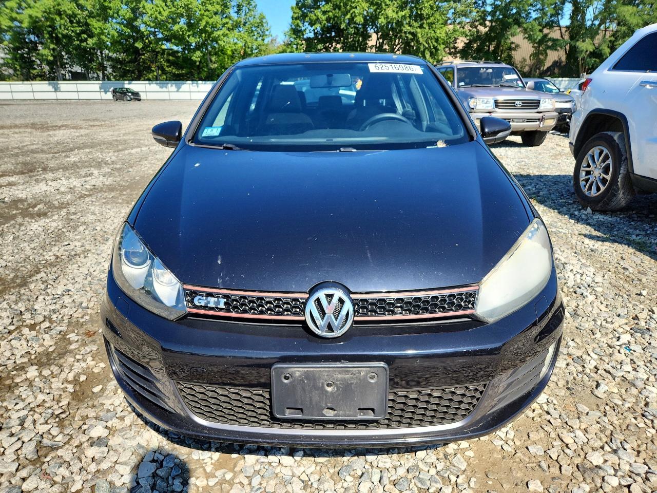 2012 Volkswagen Gti Black vin: WVWGD7AJ8CW223004