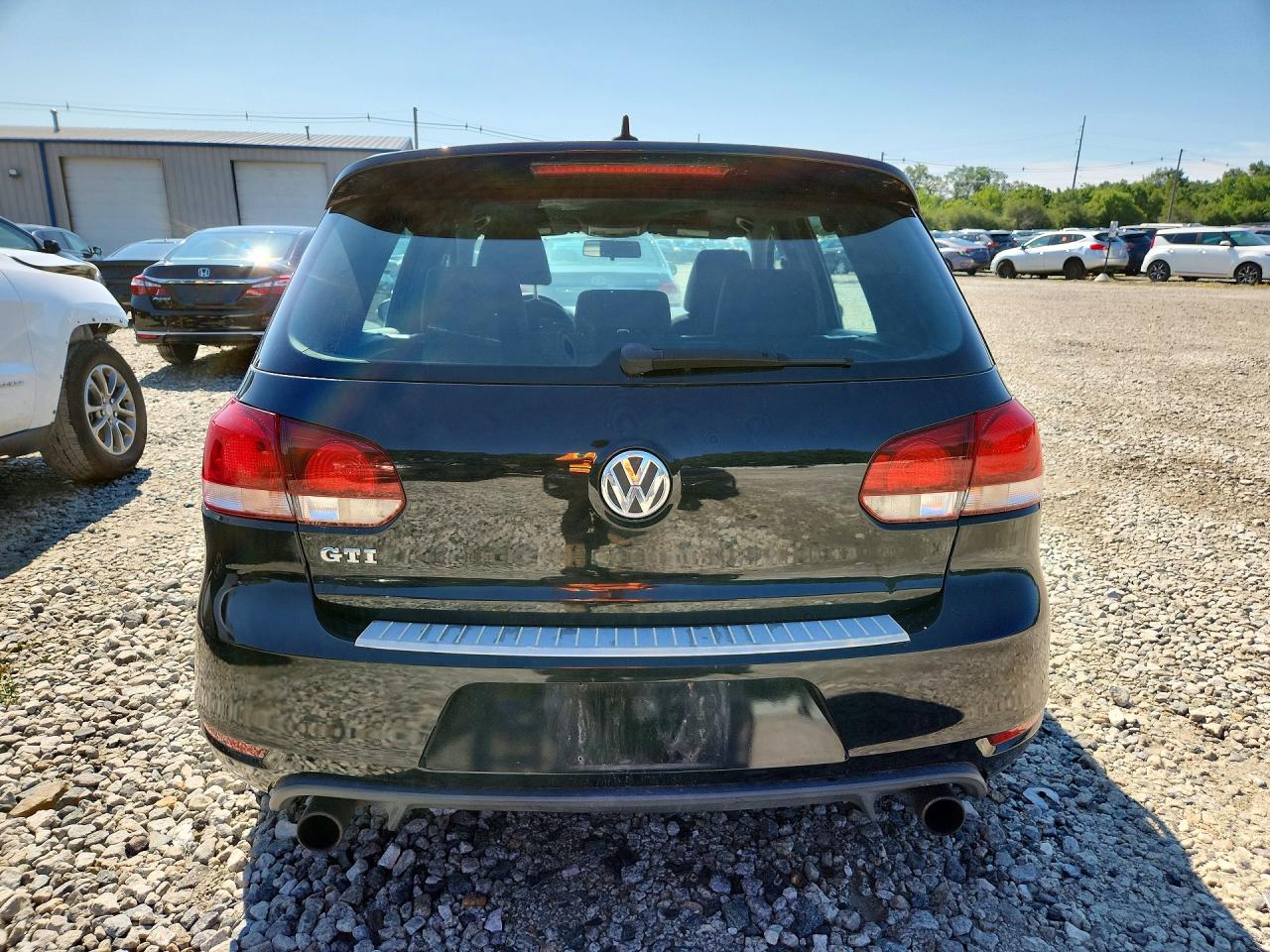 2012 Volkswagen Gti Black vin: WVWGD7AJ8CW223004