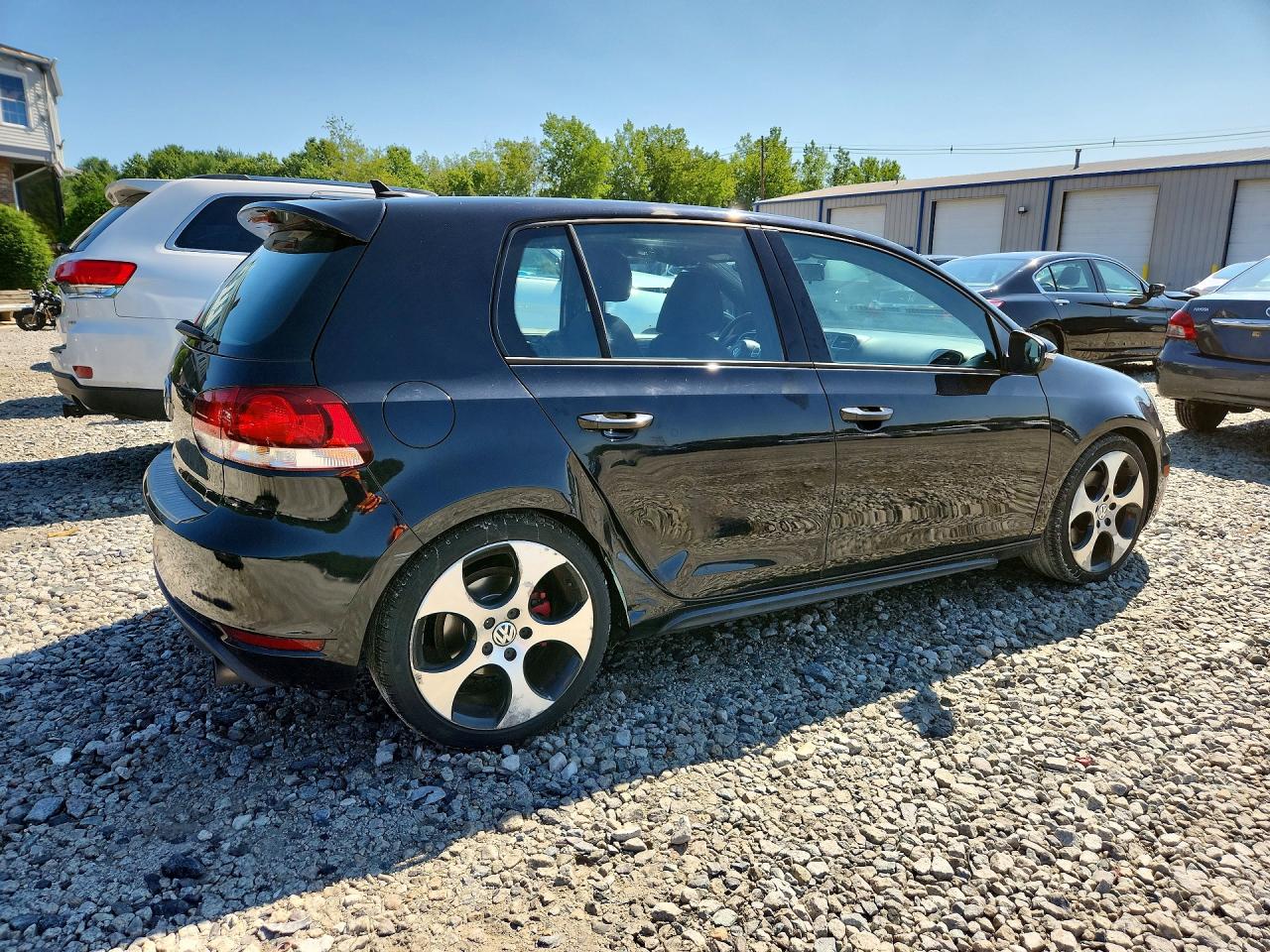 2012 Volkswagen Gti Black vin: WVWGD7AJ8CW223004