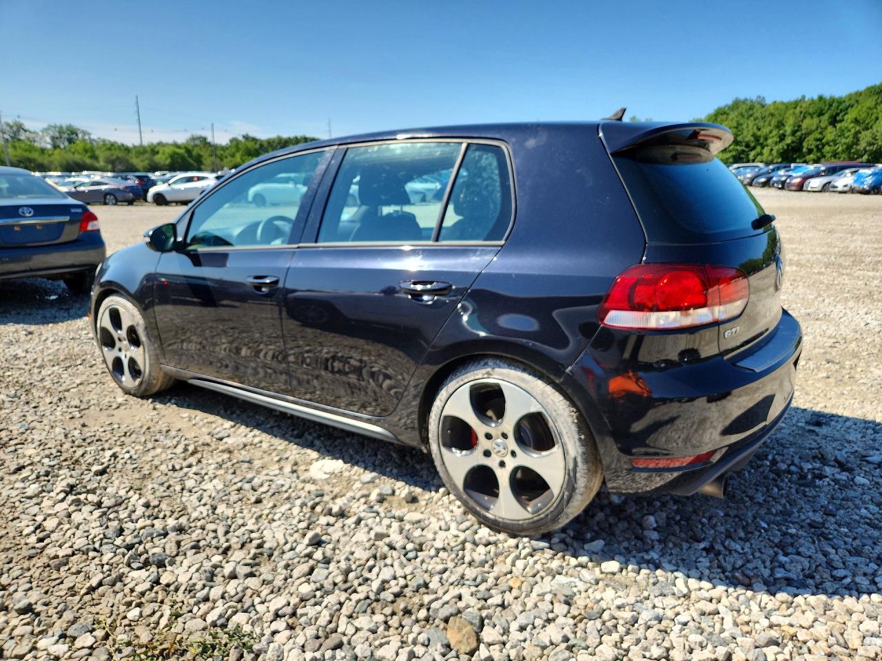 2012 Volkswagen Gti Black vin: WVWGD7AJ8CW223004
