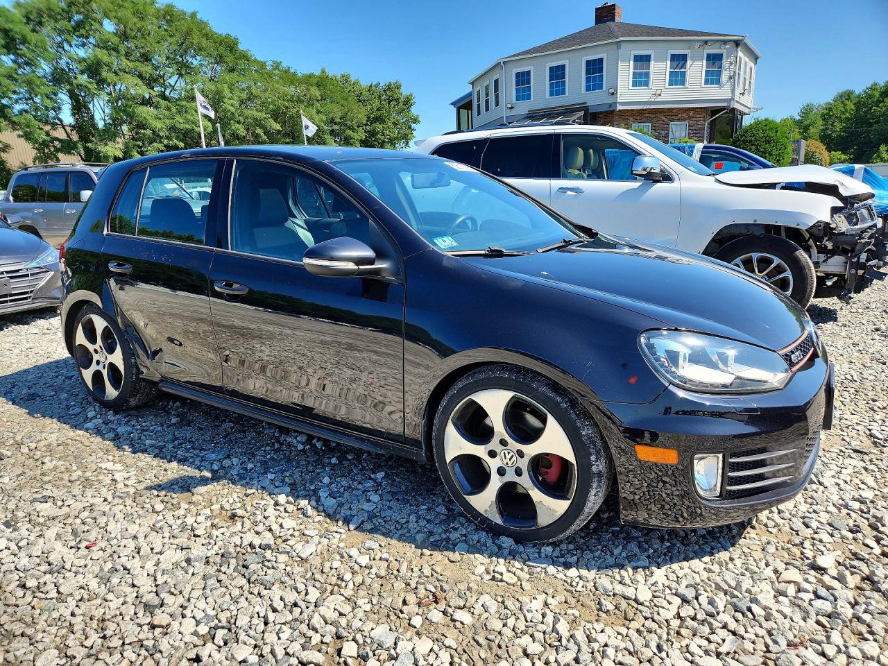 2012 Volkswagen Gti Black vin: WVWGD7AJ8CW223004