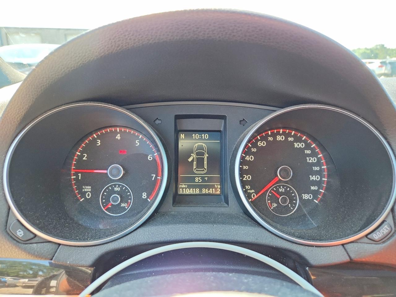 2012 Volkswagen Gti Black vin: WVWGD7AJ8CW223004