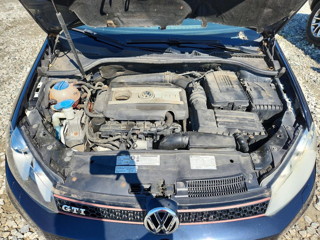 2012 Volkswagen Gti Black vin: WVWGD7AJ8CW223004
