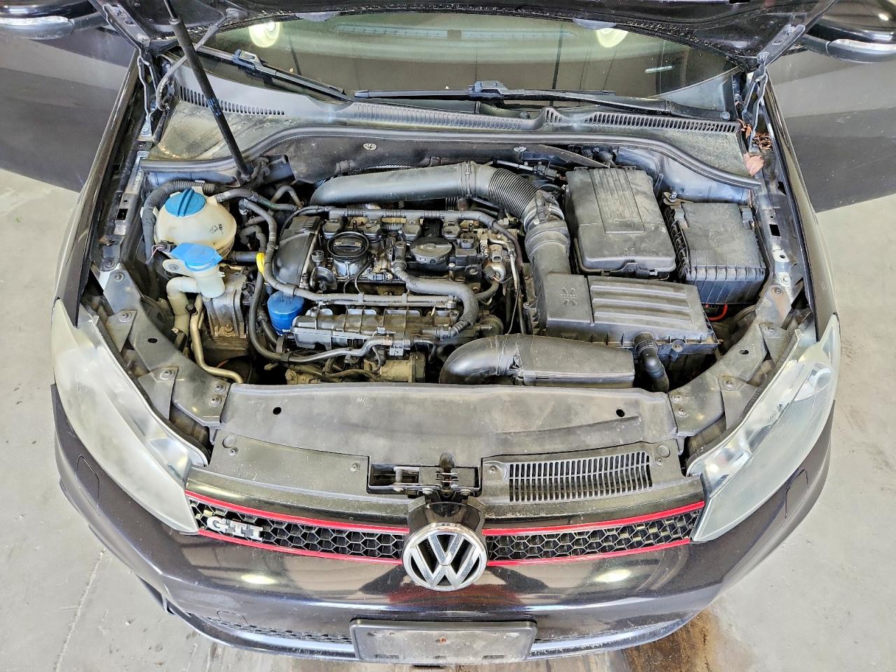 2013 Volkswagen Gti Black vin: WVWGD7AJ8DW141386