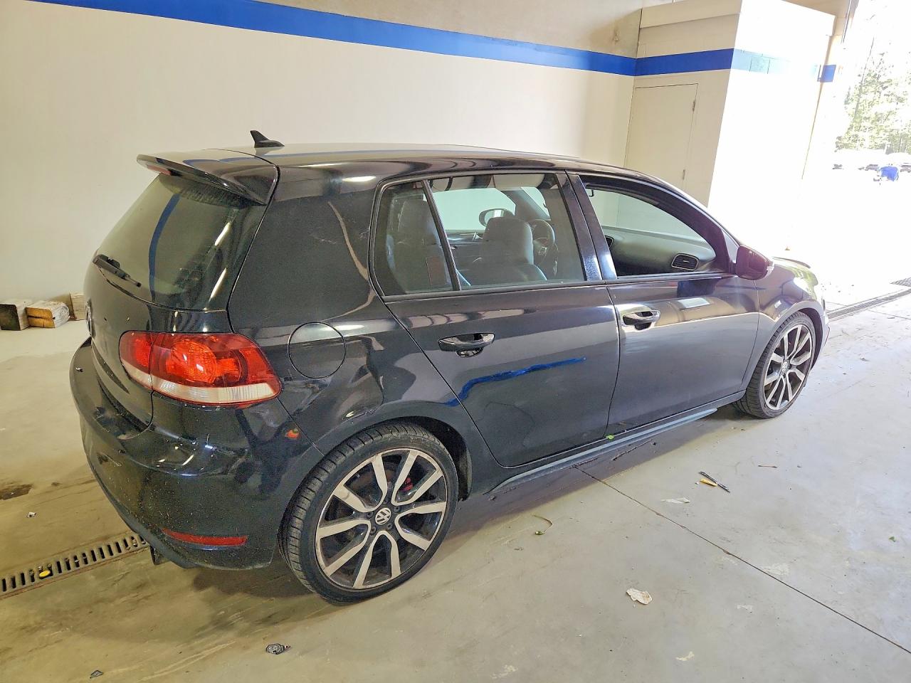2013 Volkswagen Gti Black vin: WVWGD7AJ8DW141386