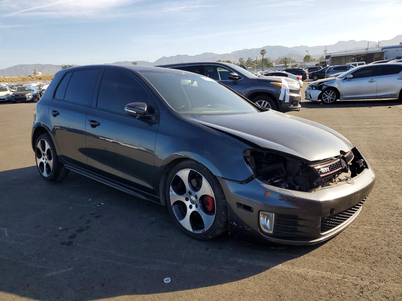 2011 Volkswagen Gti Charcoal vin: WVWGD7AJ9BW253756