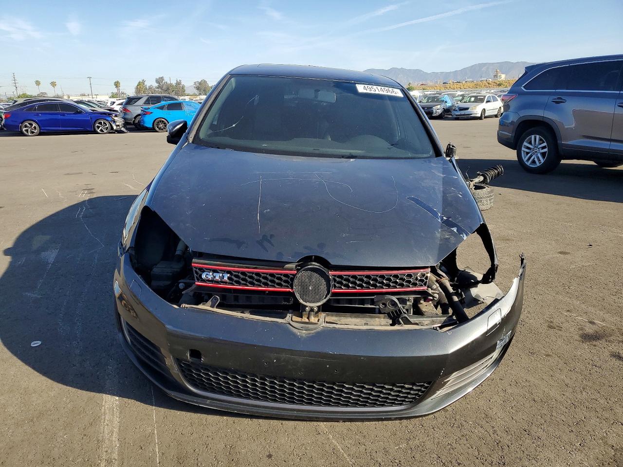 2011 Volkswagen Gti Charcoal vin: WVWGD7AJ9BW253756