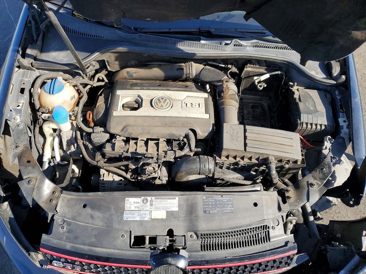 2011 Volkswagen Gti Charcoal vin: WVWGD7AJ9BW253756