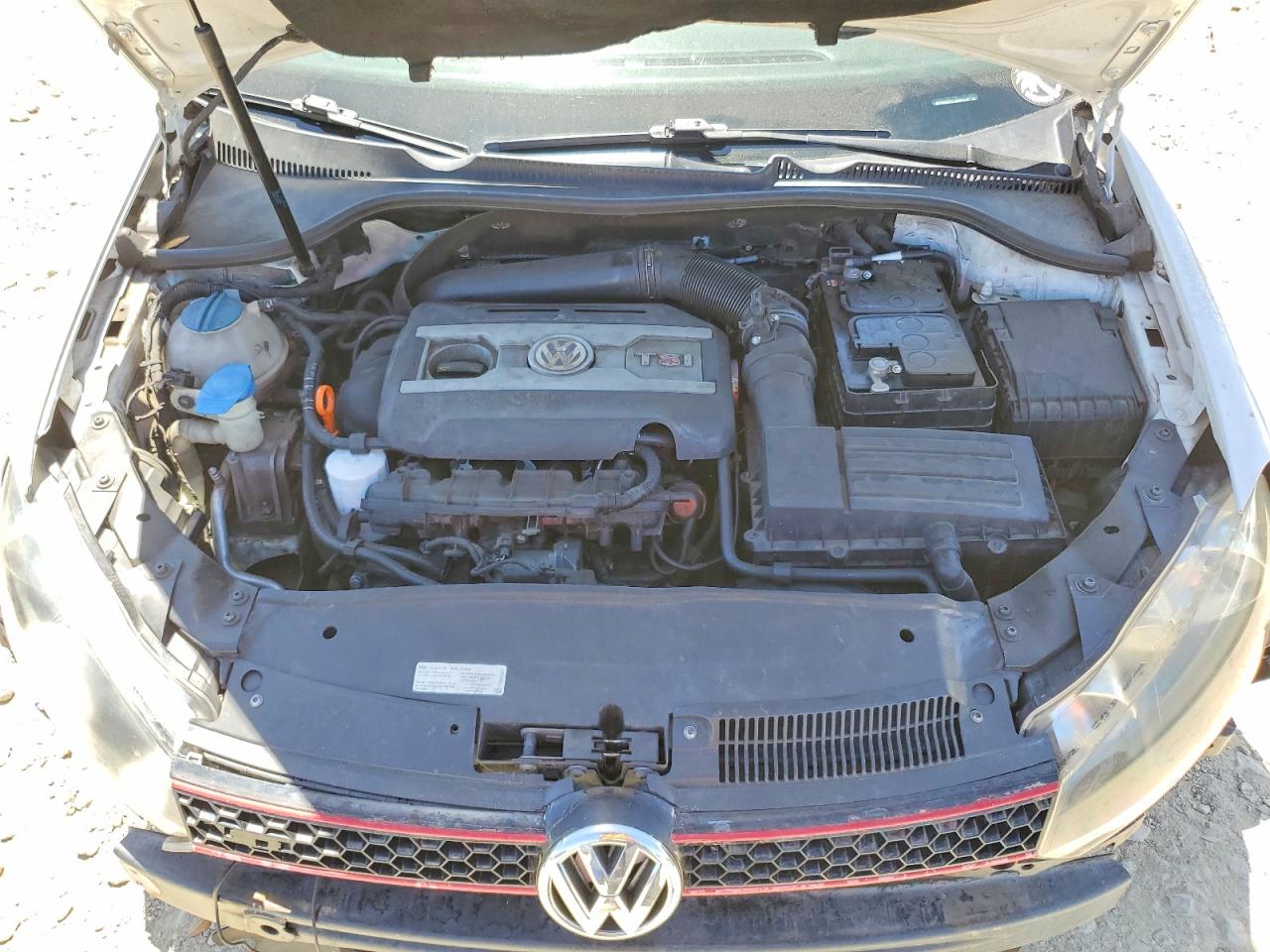 2011 Volkswagen Gti Белый vin: WVWGD7AJ9BW336720