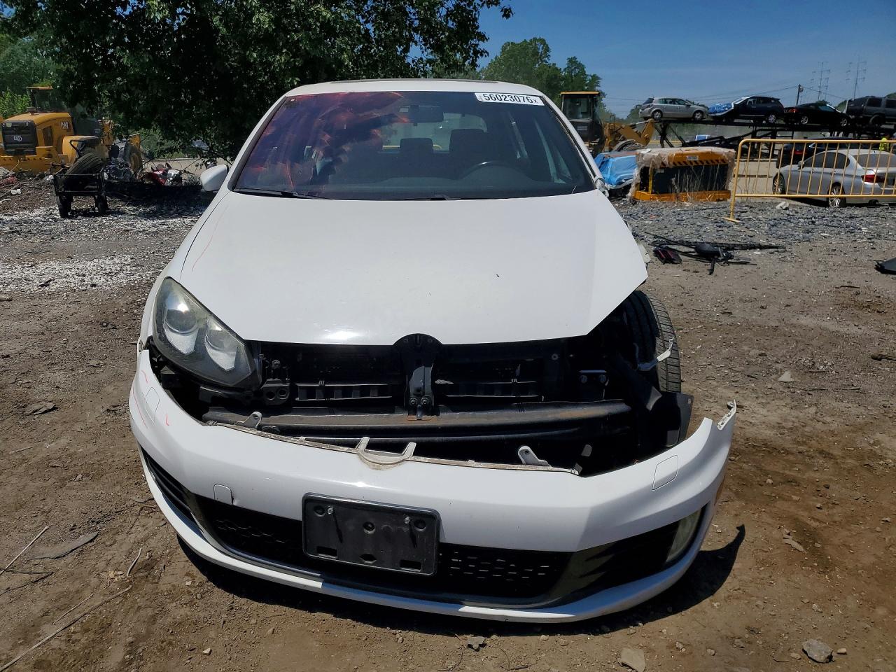 2013 Volkswagen Gti Белый vin: WVWGD7AJ9DW006966