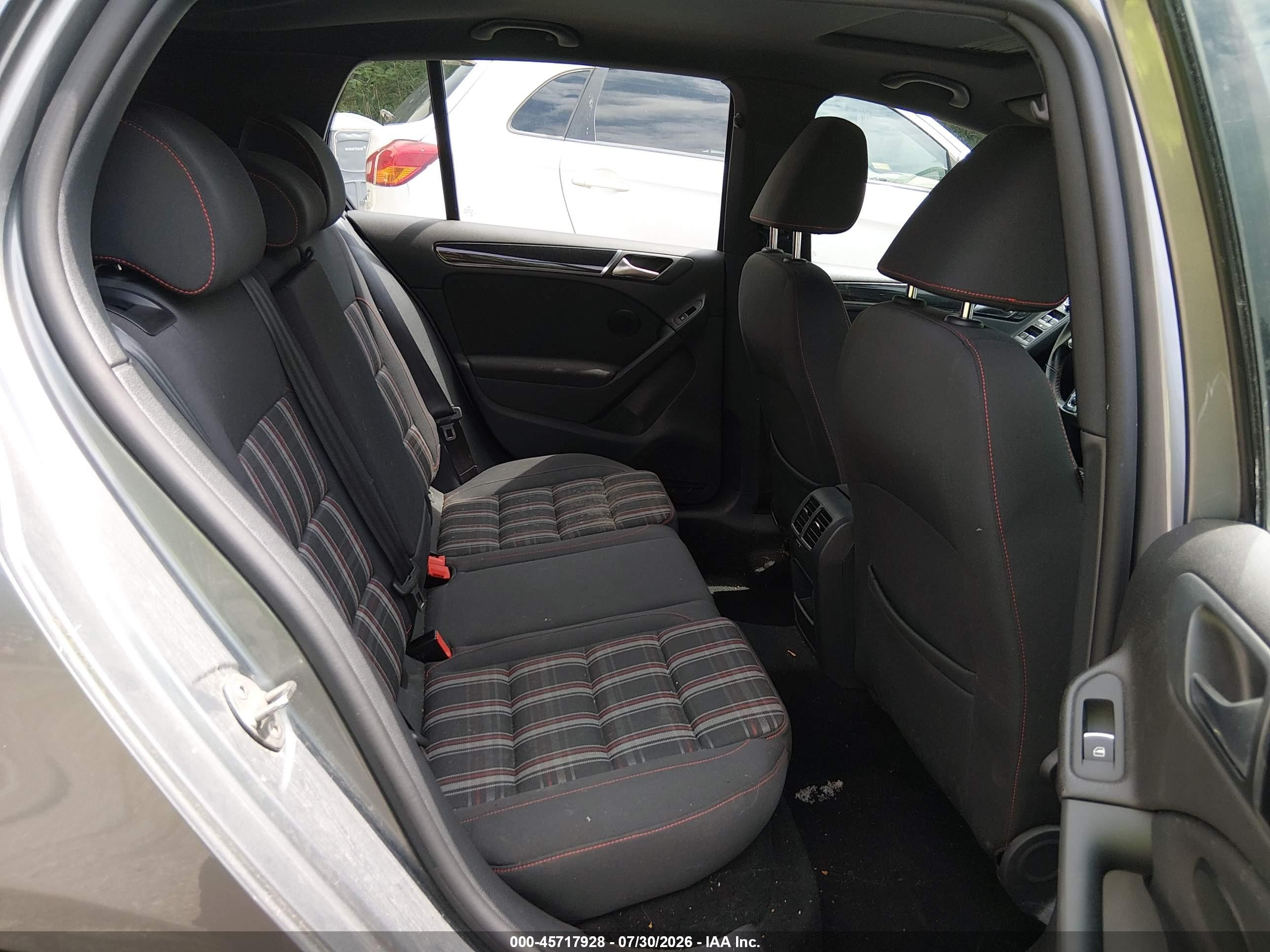 2013 Volkswagen Gti 4-door Gray vin: WVWGD7AJ9DW098631
