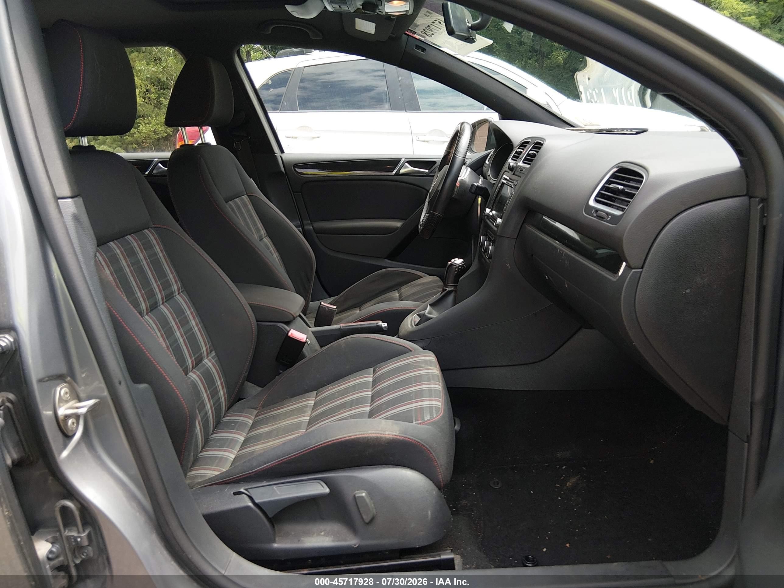 2013 Volkswagen Gti 4-door Gray vin: WVWGD7AJ9DW098631